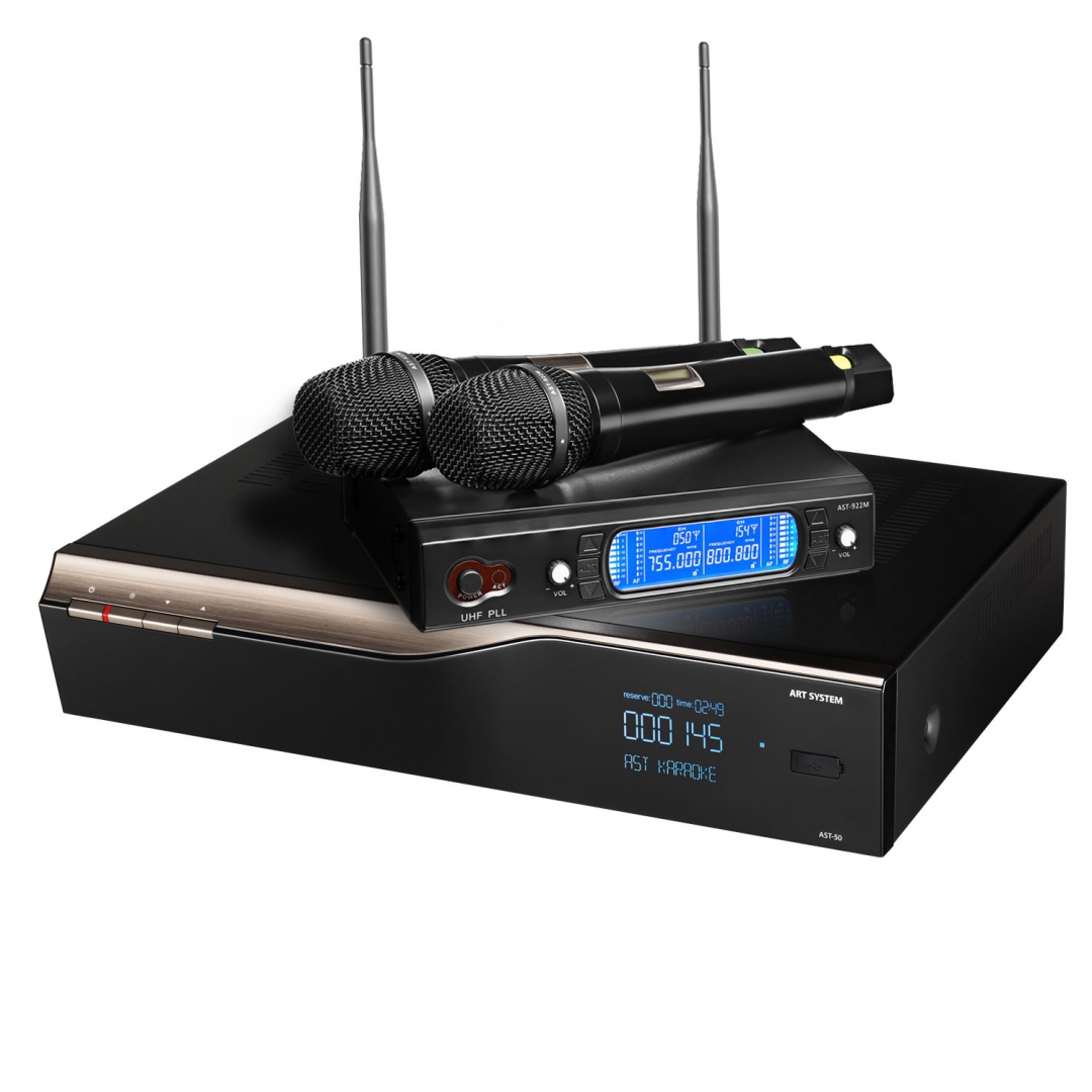 караоке-комплект AST-50 c микрофонами в Казани