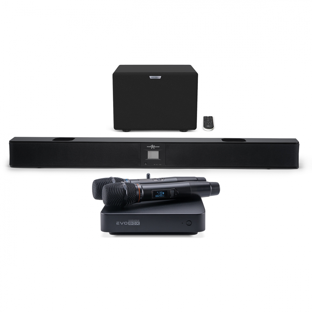 караоке-комплект EVOBOX Plus + EvoSound Bar (саундбар с караоке) в Казани