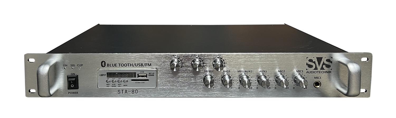 SVS Audiotechnik STA-80 Микшер-усилитель для систем Public Address в Казани