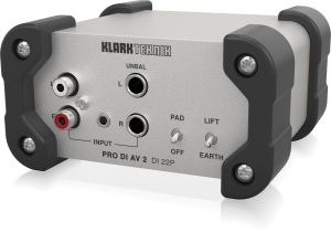 Klark Teknik DI 22P пассивный стерео директ-бокс в Казани